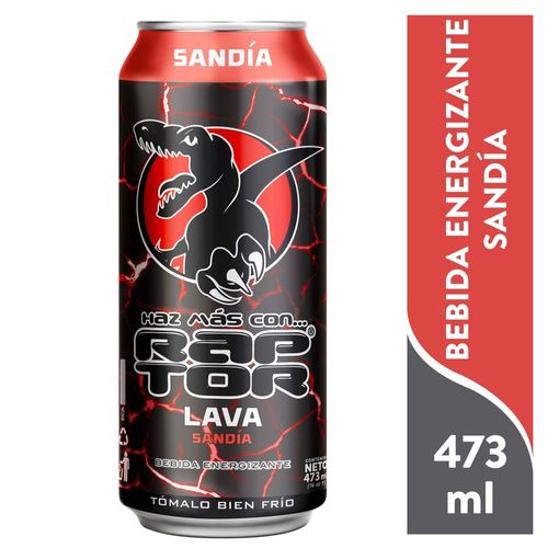 Bebida Energizante Lav Raptor Lat 473 ml
