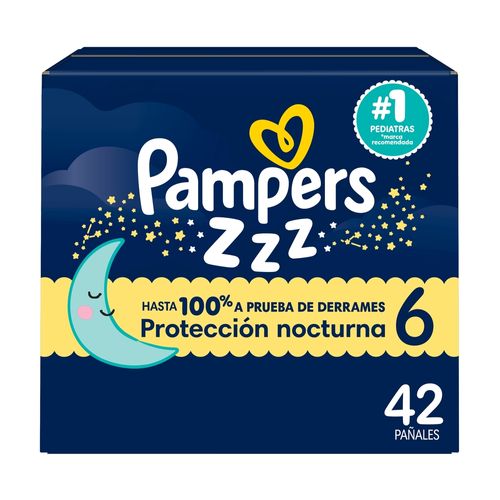 Pañales Desechables Pampers Zzz Etapa 6 - 42 Unidades​