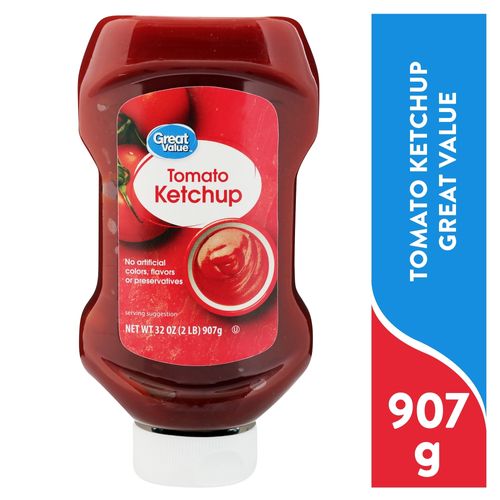 Salsa De Tomate Great Value Ketchup - 907 g