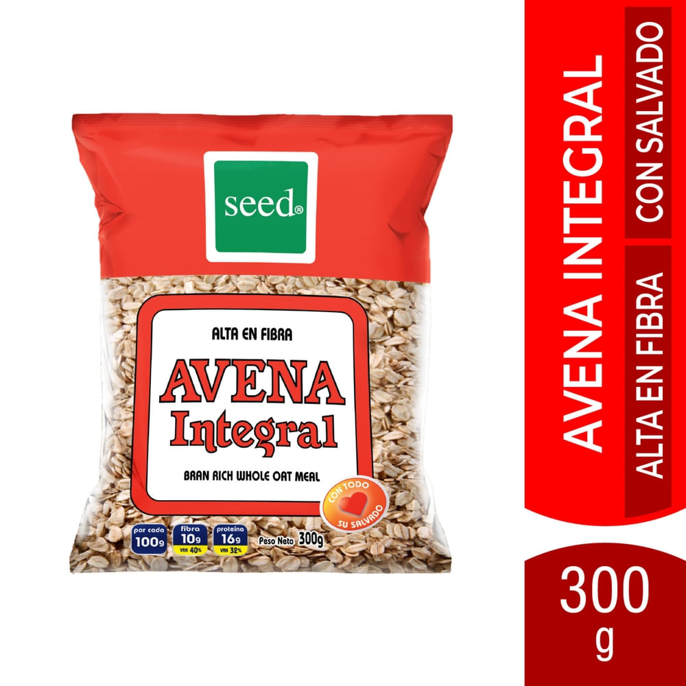 Seed Avena Integral Alta En Fibra 300 g