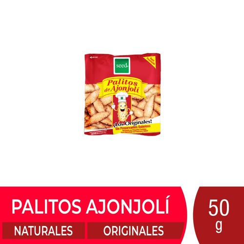 Palitos de Ajonjolí Seed Integrales - 50 g
