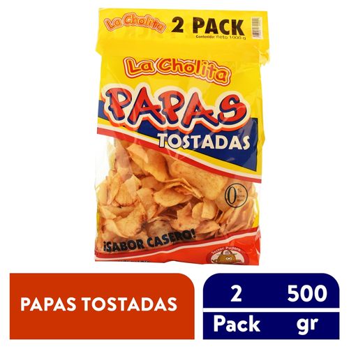 2 Pack Papa La Cholita Tostada - 1000gr