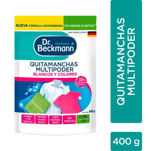 Quitamanchas Dr. Beckmann Ropa Color MultiPoder - 400 g.