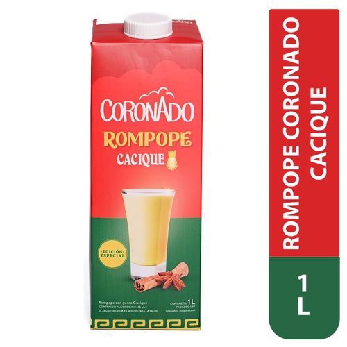 Rompope Coronado Cacique 1000ml