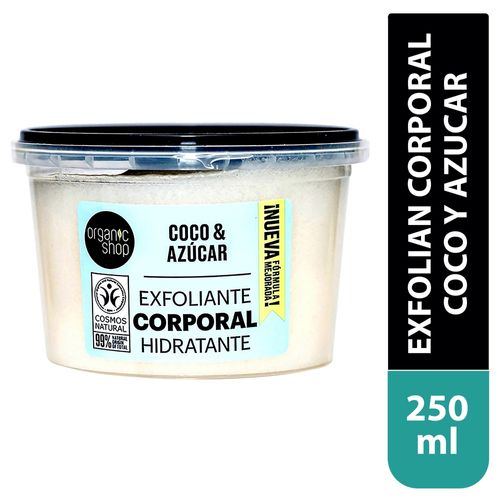 Exfolian Org Shop Hidr Coco y Azu 250 ml