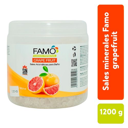 Sales Minerales Famo Grape Fruit 1200 g