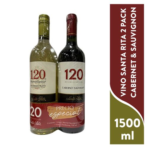 Vino Sta Rita 2pk Cabernet y Sauv 1500ml