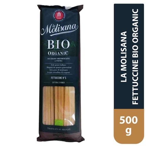 Pasta La Molisana Fettuccine orgánica - 500 g