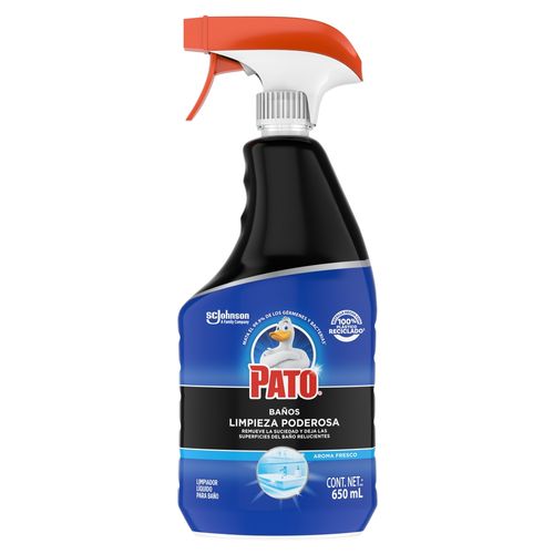 Limpiador Liquido para baño Pato Limpieza Poderosa - 650 ml