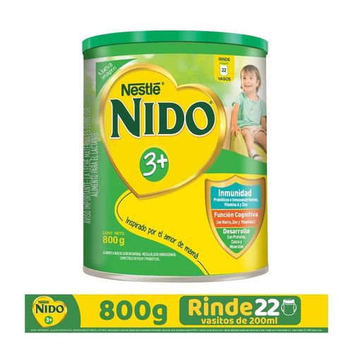 Alimento Complementario NIDO® 3+ - Lata 800g