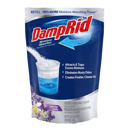 Deshumedecedor Damprid, refill hojuelas lavanda vainilla -1190g