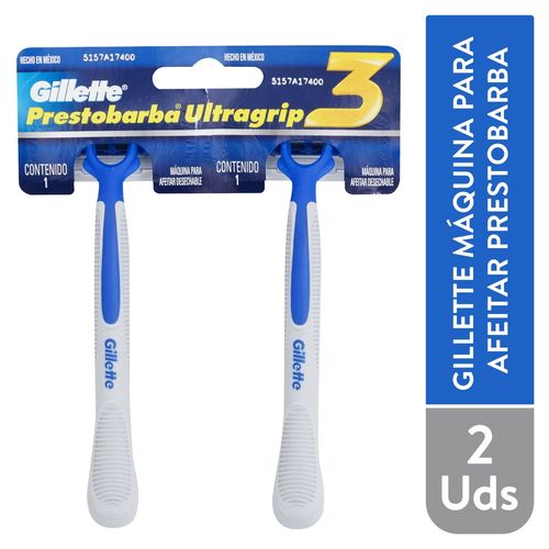 Rasuradora Gillette Ultragrip3 - 2 Unidades