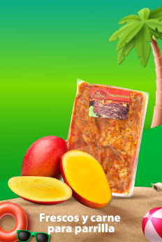 Carnes y productos frescos para parrilladas